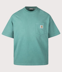Boxy Loose Fit Hudson Pocket T-Shirt: 2ZU5F Saguaro 