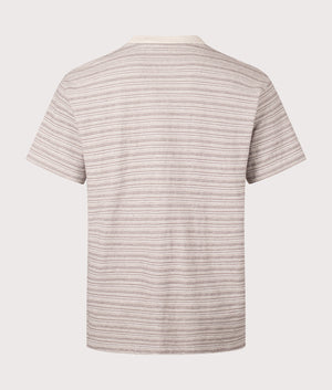 Relaxed Fit Gellar Pocket T-Shirt. Shot by EQVVS. Back shot.