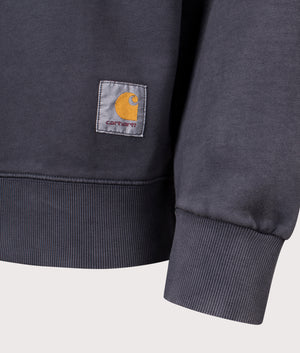 Relaxed Fit Hudson Sweatshirt. Shot by EQVVS. Detail shot.