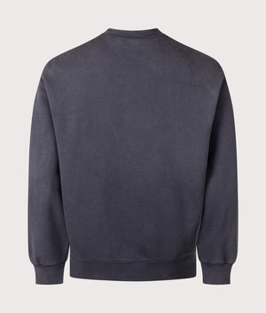 Relaxed Fit Hudson Sweatshirt. Shot by EQVVS. Back shot.