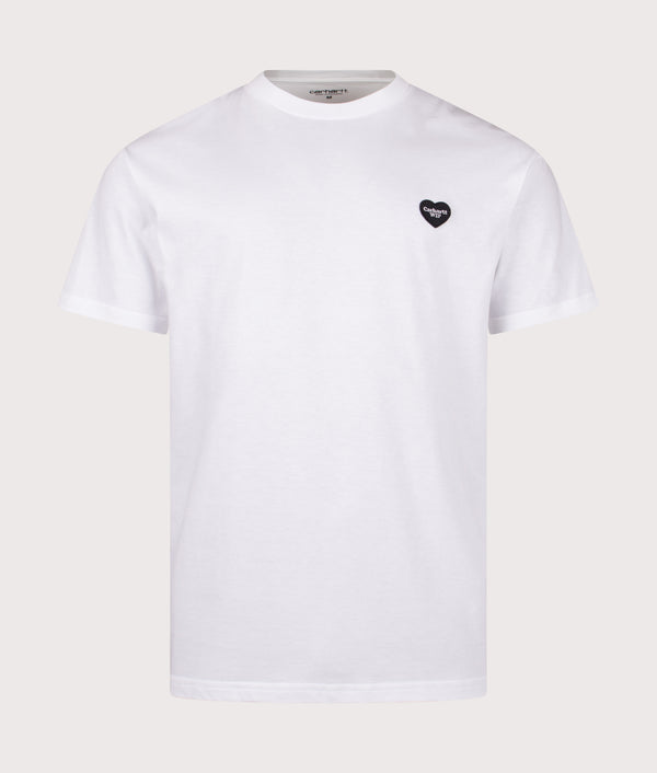 Relaxed Fit Heart II Hartt T-Shirt in White | Carhartt WIP | EQVVS