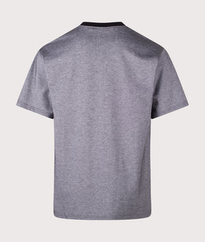 Relaxed Fit Piqué T-Shirt in Black/White/Black | 100% Cotton | Carhartt WIP | EQVVS |  Back shot 