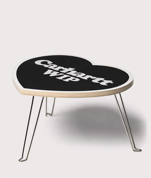 Heart Folding Table in Black/White | Carhartt WIP | EQVVS | Table shot 