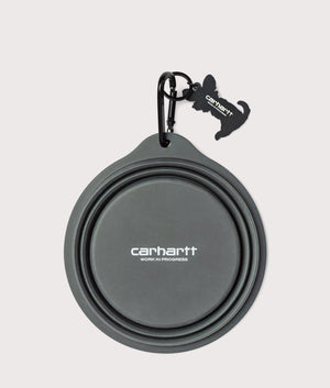 Wild Dog Foldable Bowl in Olive/Wax | 100% Silicone | Carhartt WIP | EQVVS | Botton shot 