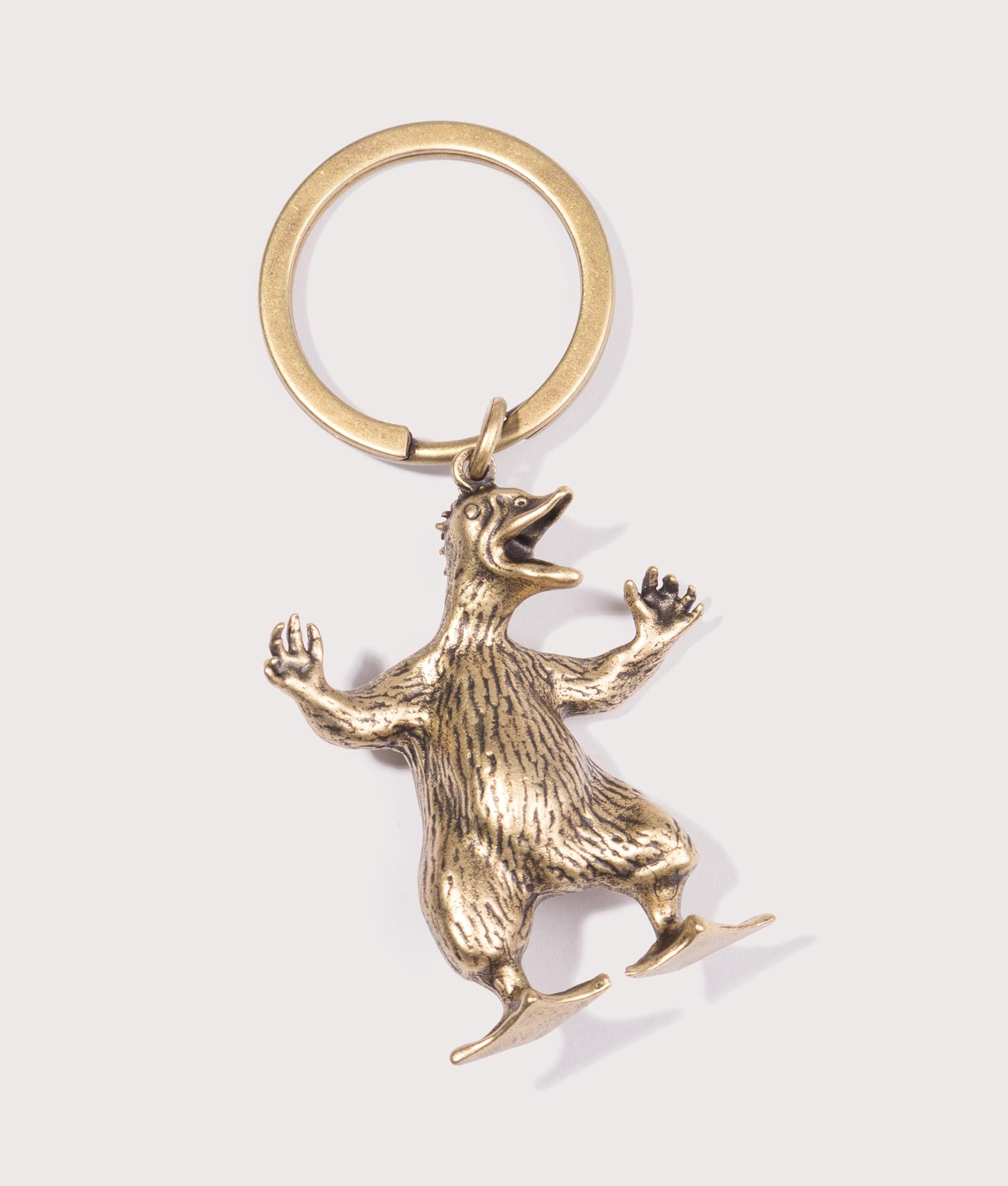 Wiptopia Keychain in Gold | Carhartt WIP | EQVVS | Front shot 