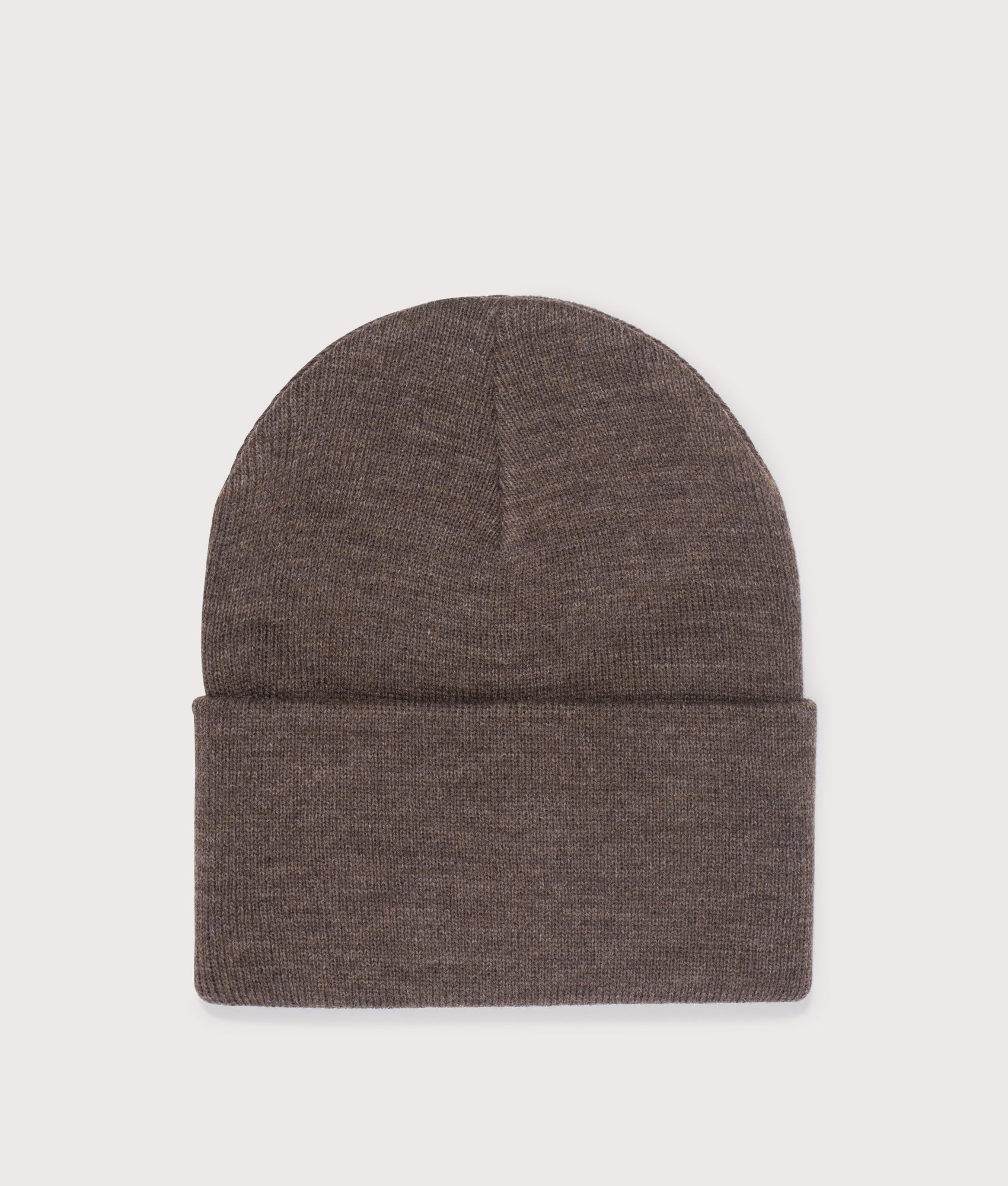 Carhartt WIP Acrylic Watch Hat arrives in Vitola Heather at EQVVS Menswear. Back shot.