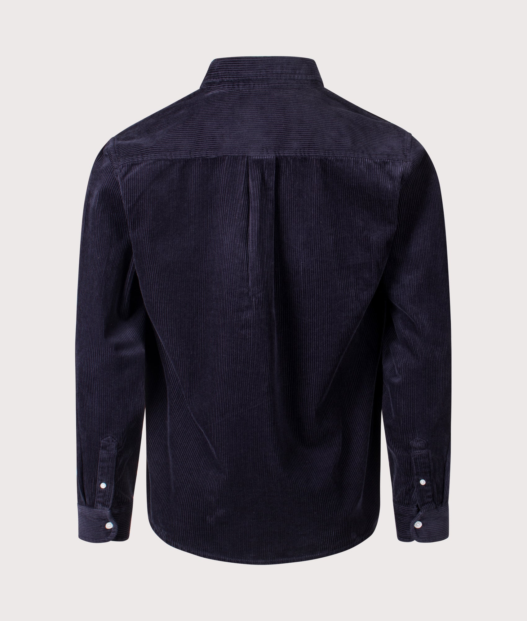 Relaxed Fit Madison Cord Shirt in Dark Navy | 100% Cotton | Carhartt WIP | EQVVS | Back shot 