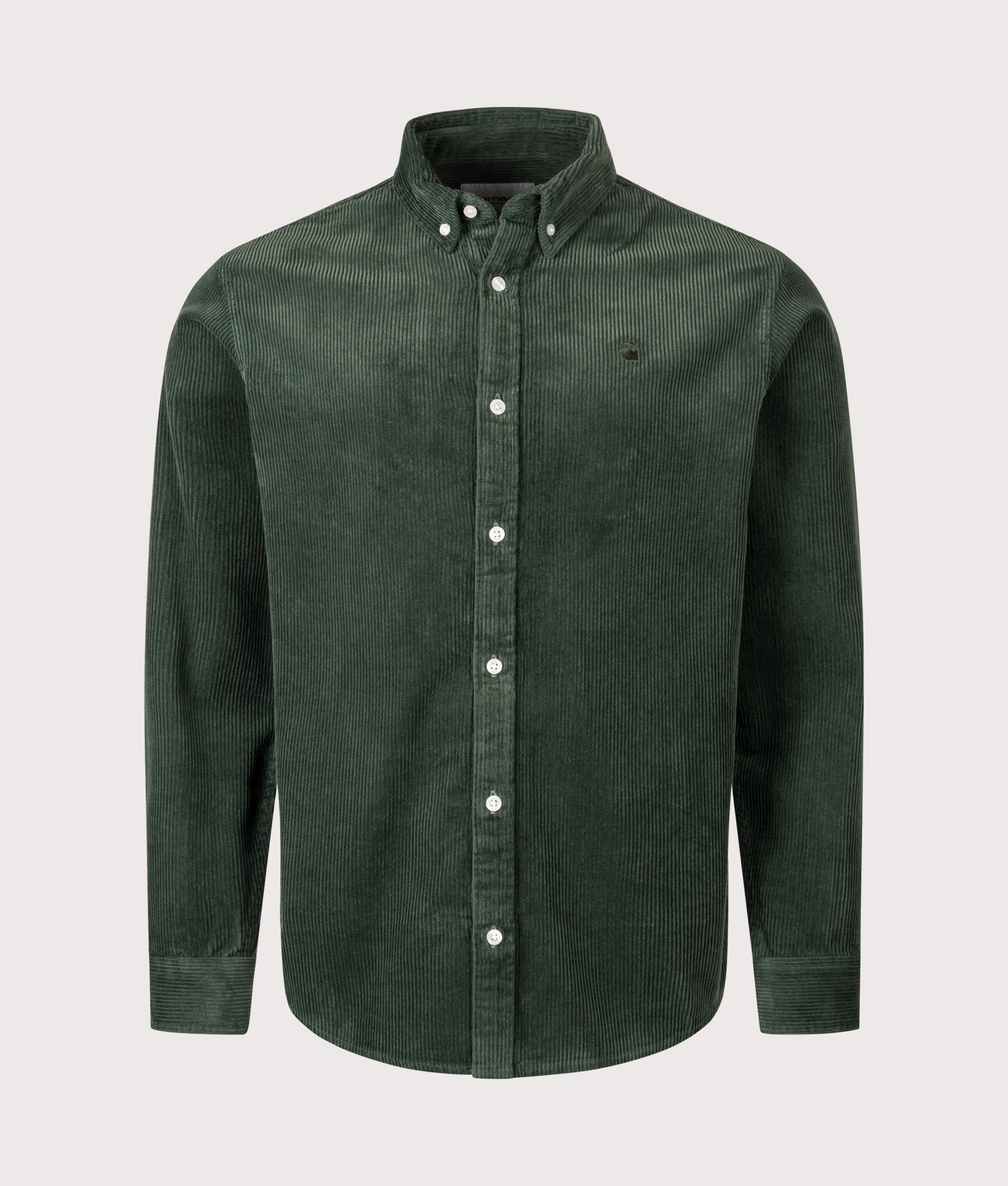 Relaxed Fit Madison Cord Shirt in Sycamore Tree | 100% Cotton | Carhartt WIP | EQVVS | Front shot 