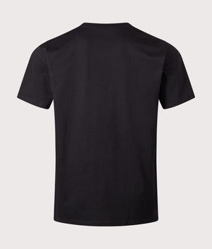 Relaxed Fit Madison T-Shirt in Black/Wax | 100% Organic Cotton | Carhartt WIP | EQVVS | Back shot 