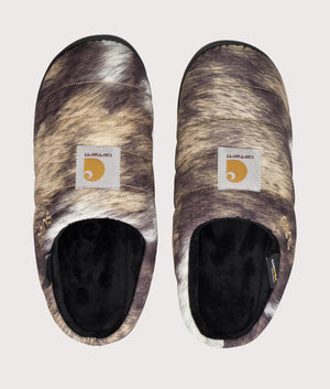 Cordura® Slippers in Wild Dog Print | Carhartt WIP | EQVVS | Top shot 