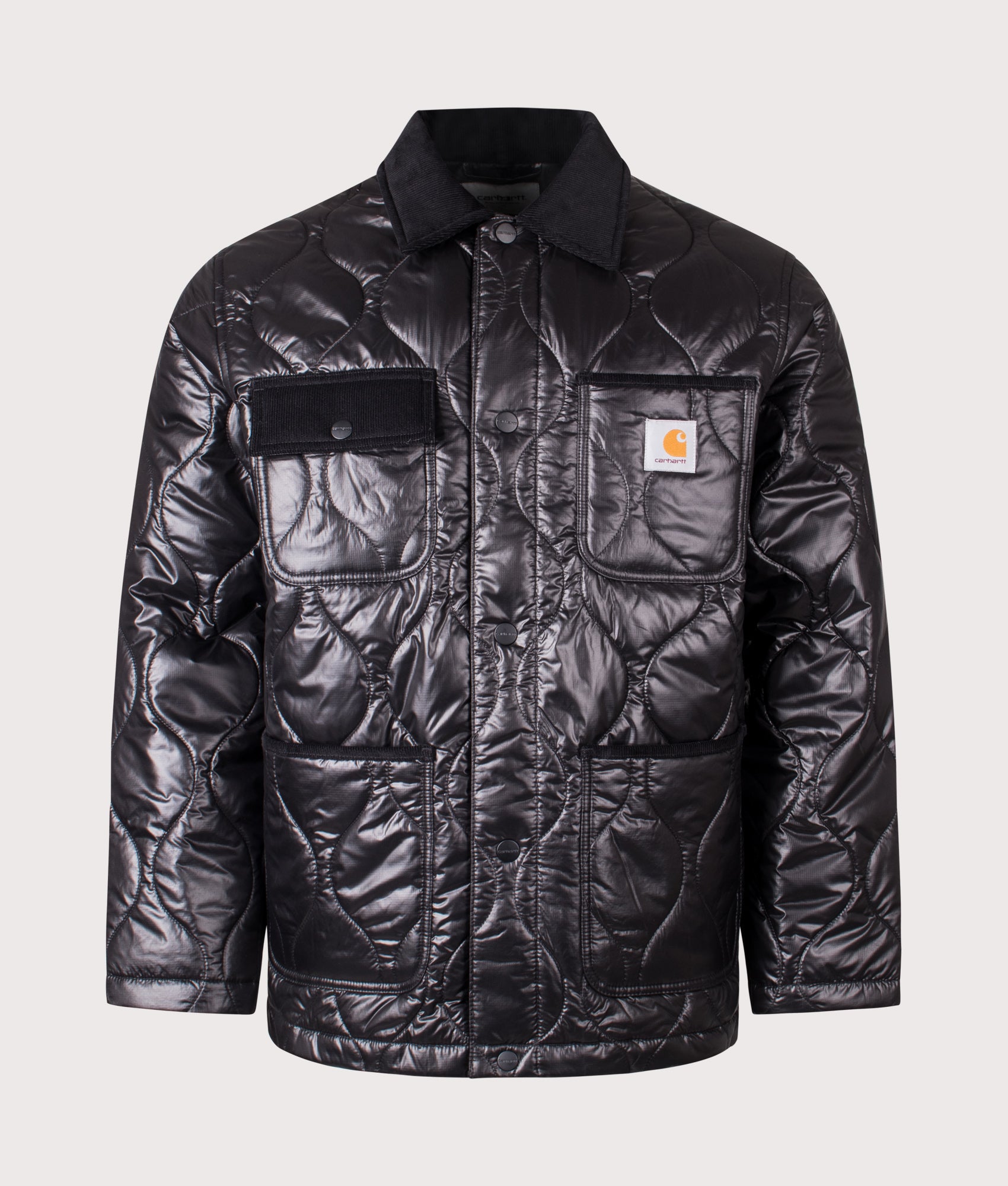 Oscar Chore Liner in Black | Carhartt WIP | EQVVS | Front shot 