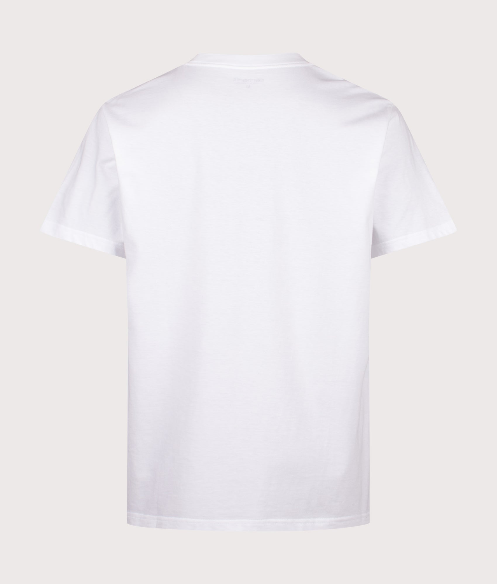 Oversized Fit Rising Helix T-Shirt in White | 100% Cotton | Carhartt WIP | EQVVS | Back shot 