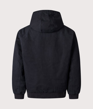 Relaxed Fit OG Active Jacket in Black. 100% Cotton | Carhartt WIP | EQVVS | Back shot 