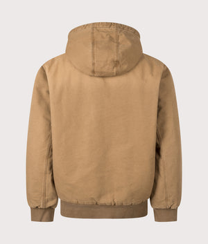Relaxed Fit OG Active Jacket in Hamilton Brown. 100% Cotton | Carhartt WIP | EQVVS | Back shot 