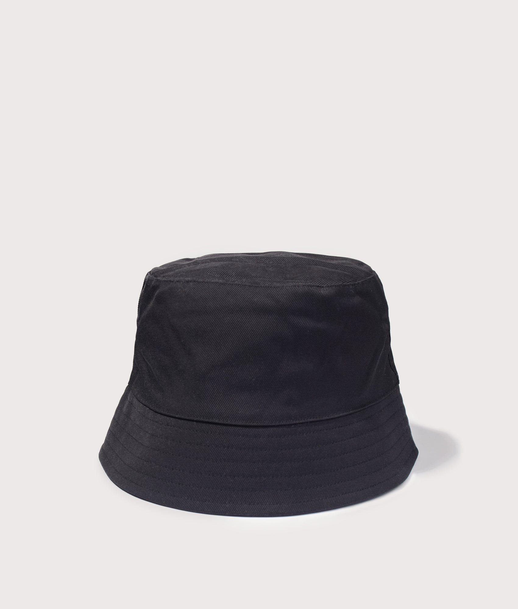 Carhartt WIP Leroy Bucket Hat in Black at EQVVS Menswear. Back shot.