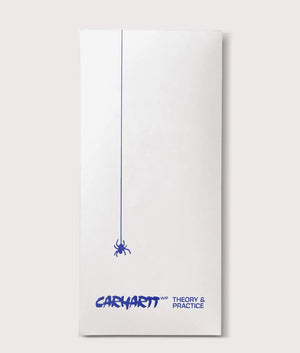 Theory and Practice Incense Stick in White/Blue | Carhartt WIP | Shot at EQVVS | Front box shot 
