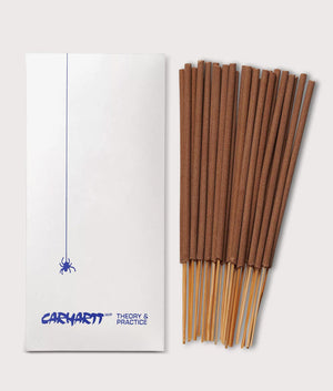 Theory and Practice Incense Stick in White/Blue | Carhartt WIP | Shot at EQVVS | Front open shot
