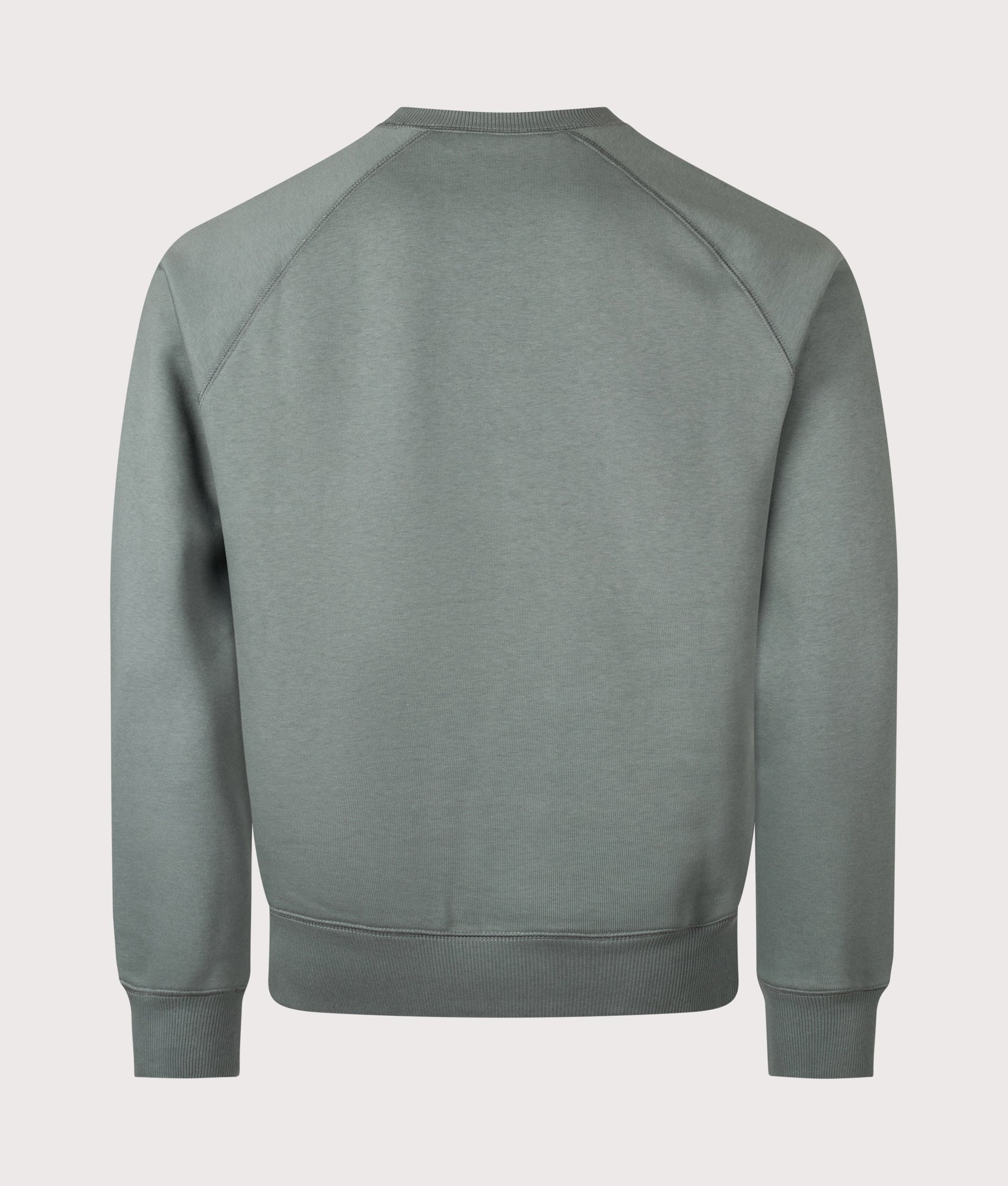 Chase Sweatshirt in Velvet Green/Gold | Carhartt WIP | EQVVS | Back shot 