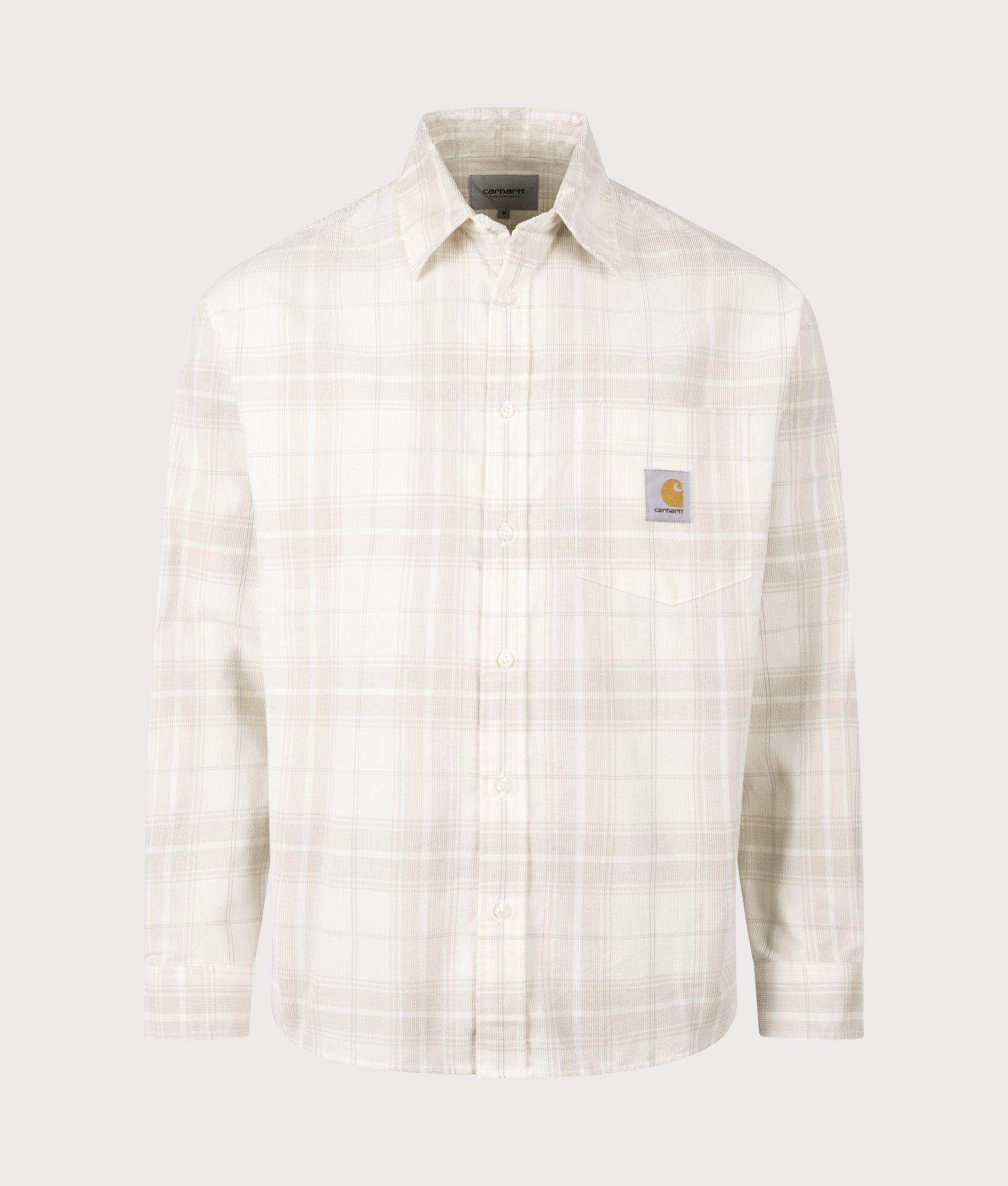 Wilber Shirt in Wilber Check/Natural | Carhartt WIP | EQVVS | Front shot 