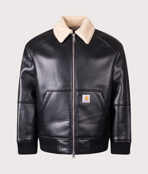 Shepton Jacket in Black/Natural | Carhartt WIP | EQVVS