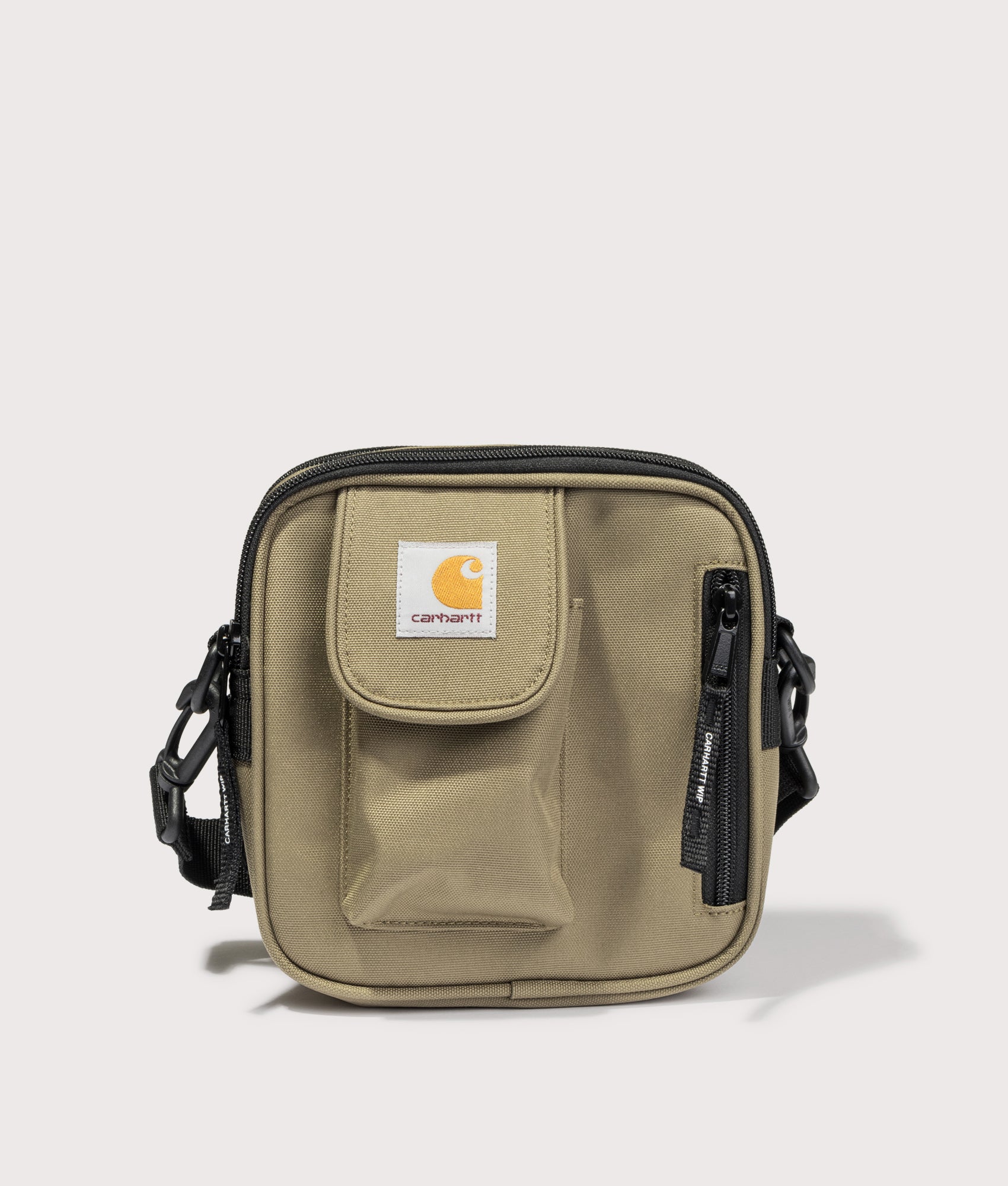 Small Essentials Bag in Brass | Carhartt WIP | EQVVS | Front shot 