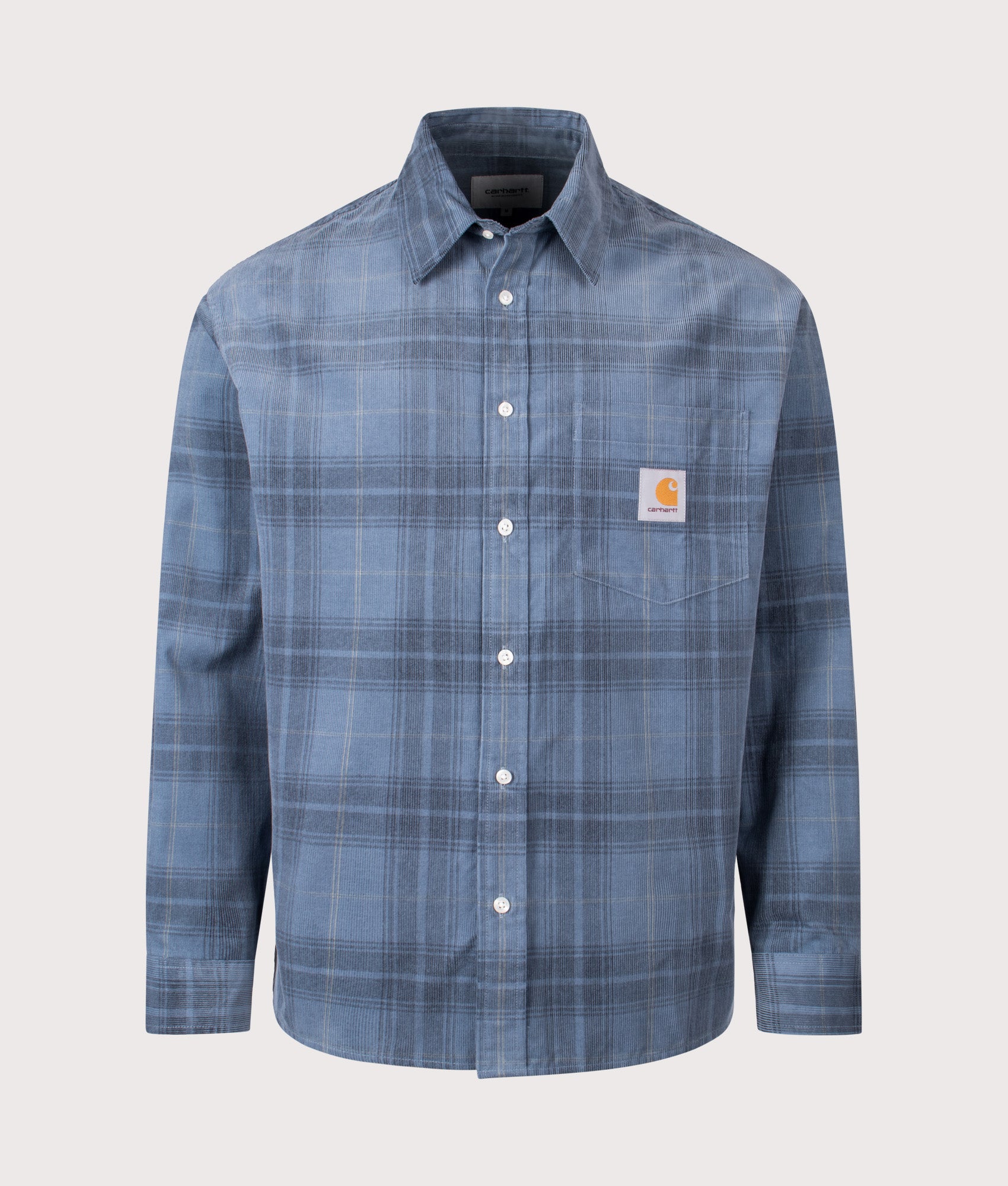 Wilber Shirt in Wilber Check/Velvet Blue | Carhartt WIP | EQVVS | Front shot 
