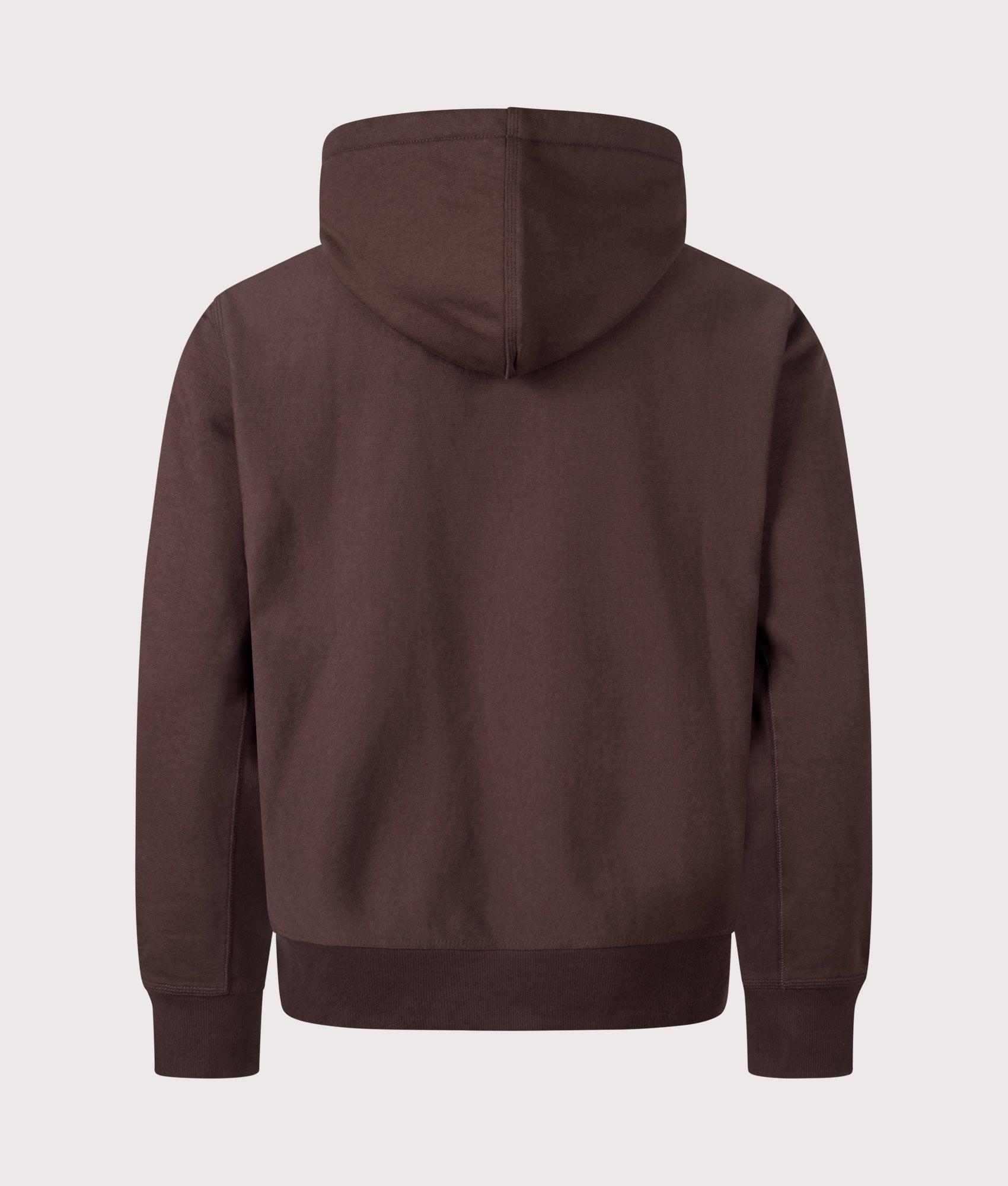 American Script Hoodie in Palisander | Carhartt WIP | EQVVS | Back shot 