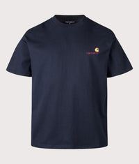 Loose Fit American Script T-Shirt: J0XX Deep Night 
