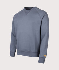 Chase Sweatshirt: 3LPXX Cozy Blue/Gold 