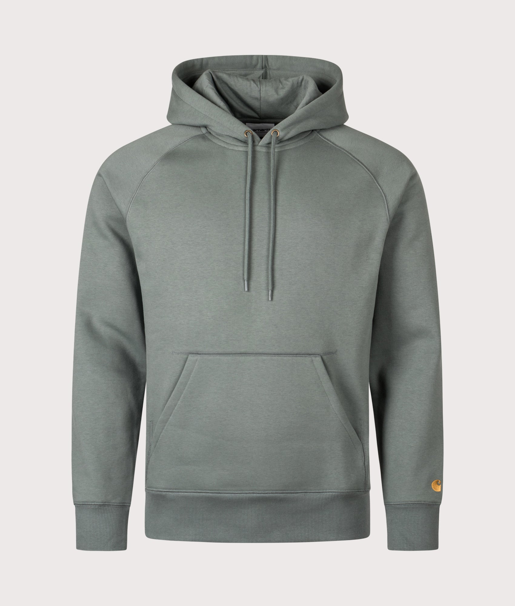 Chase Hoodie in Velvet Green/Gold | Carhartt WIP | EQVVS | Front shot 