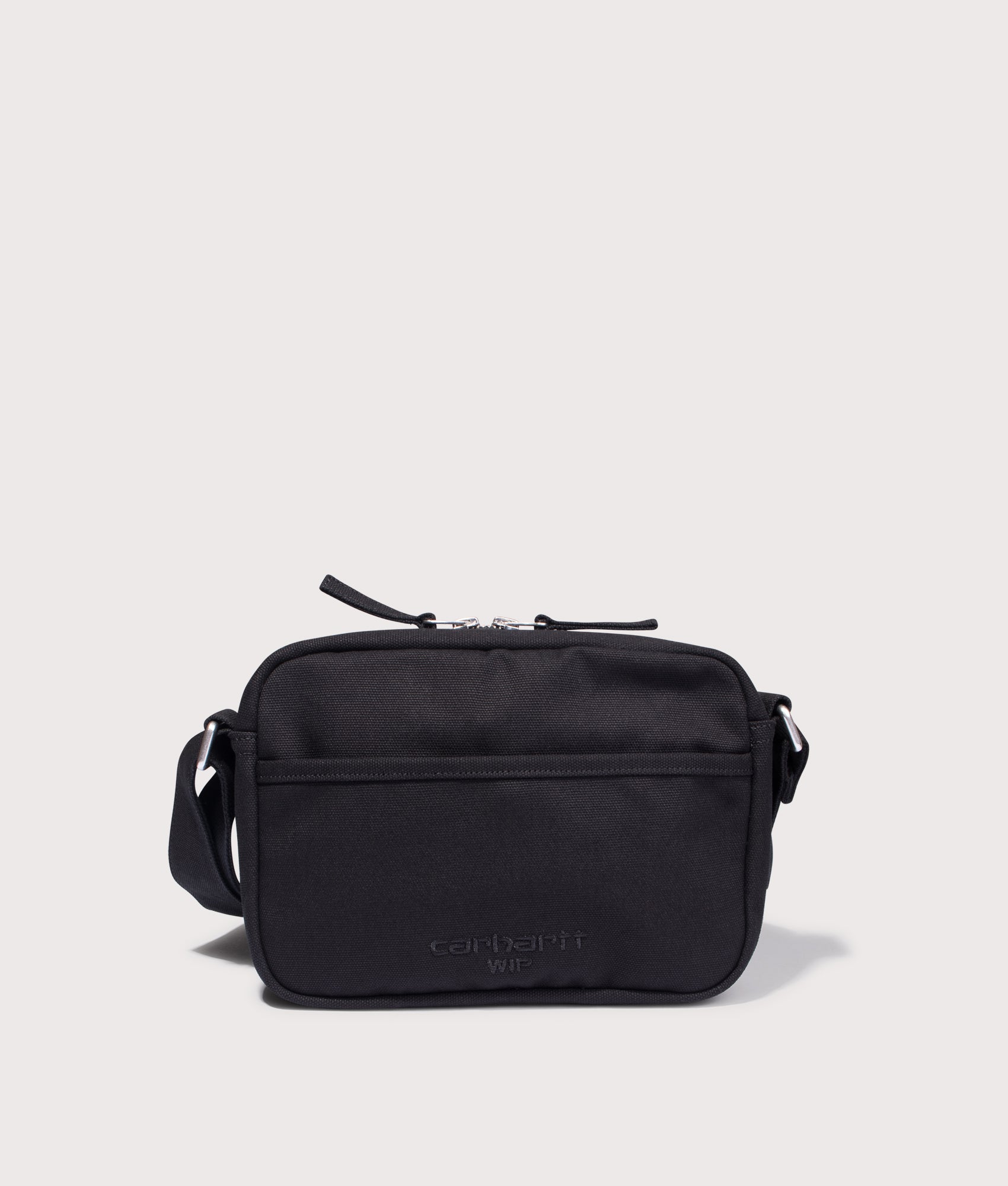 Elford Shoulder Bag in Black | Carhartt WIP | EQVVS | Front shot 