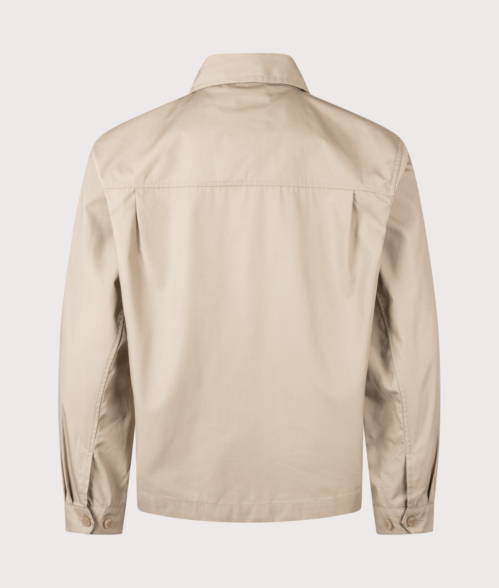 Postal Jacket in Iroko by Carhartt WIP. Shot by EQVVS. Back shot.