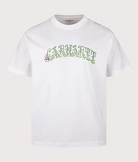 Loose Fit Monogram T-Shirt: 02XX White 