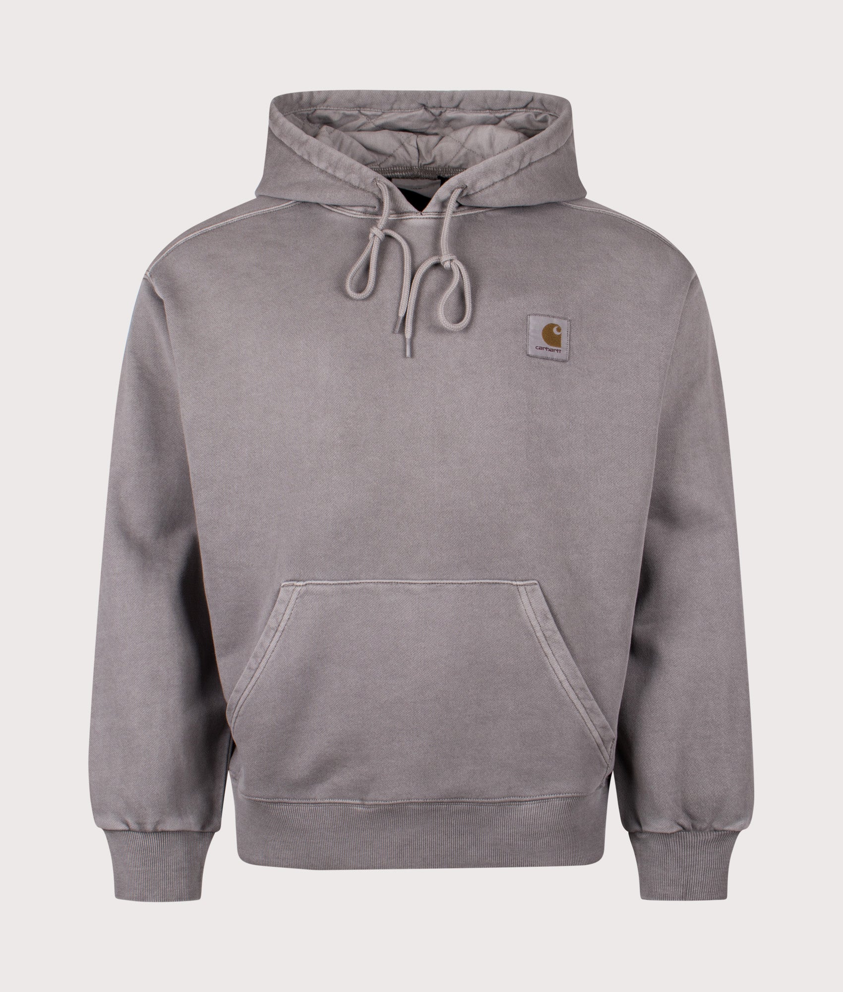 Carhartt WIP Oversized Nelson Sweatshirt in Yosemite at EQVVS Menswear. Front shot.