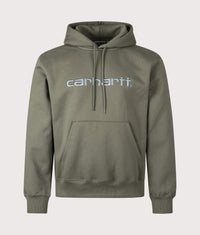 Relaxed Fit Carhartt Hoodie: 3PMXX Leaf/Tourmaline 