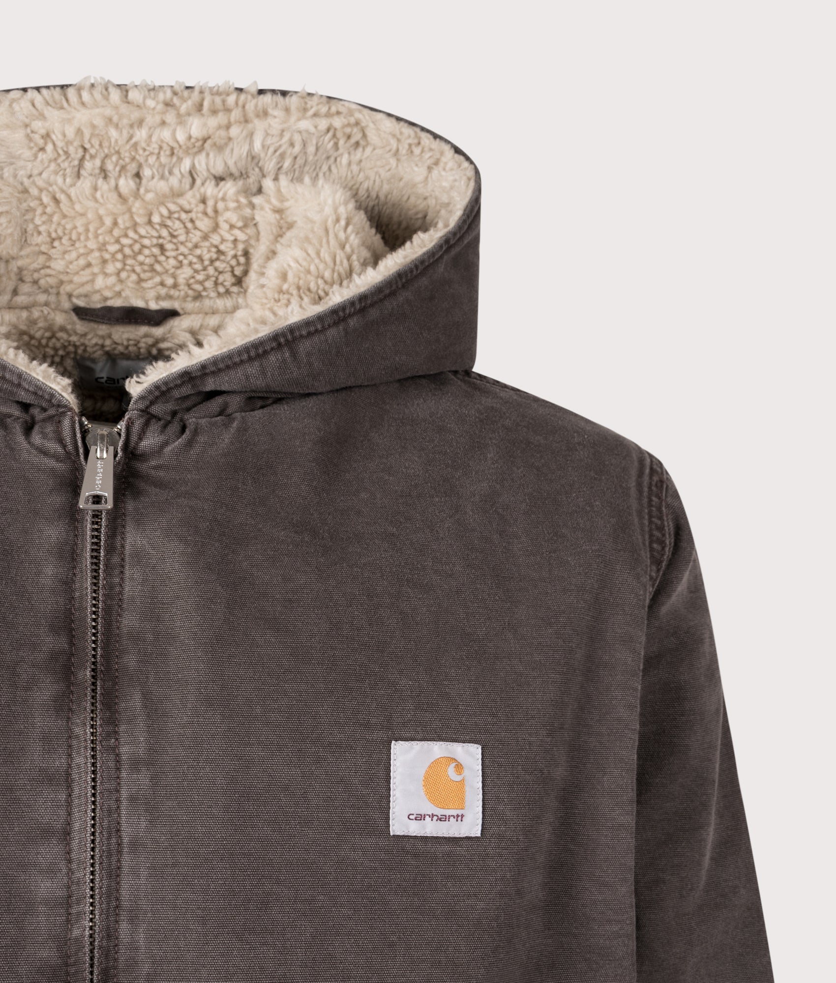 Mitch Jacket in Brass | Carhartt WIP | EQVVS | Front detail shot 
