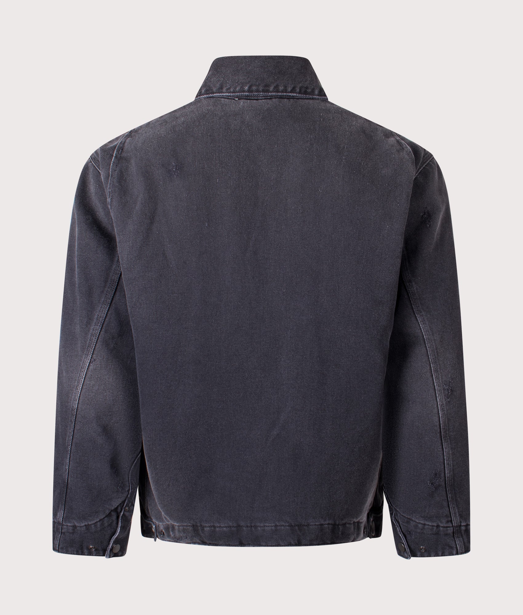 Relaxed Fit OG Detroit Jacket in Black | Carhartt WIP | EQVVS | Back shot 