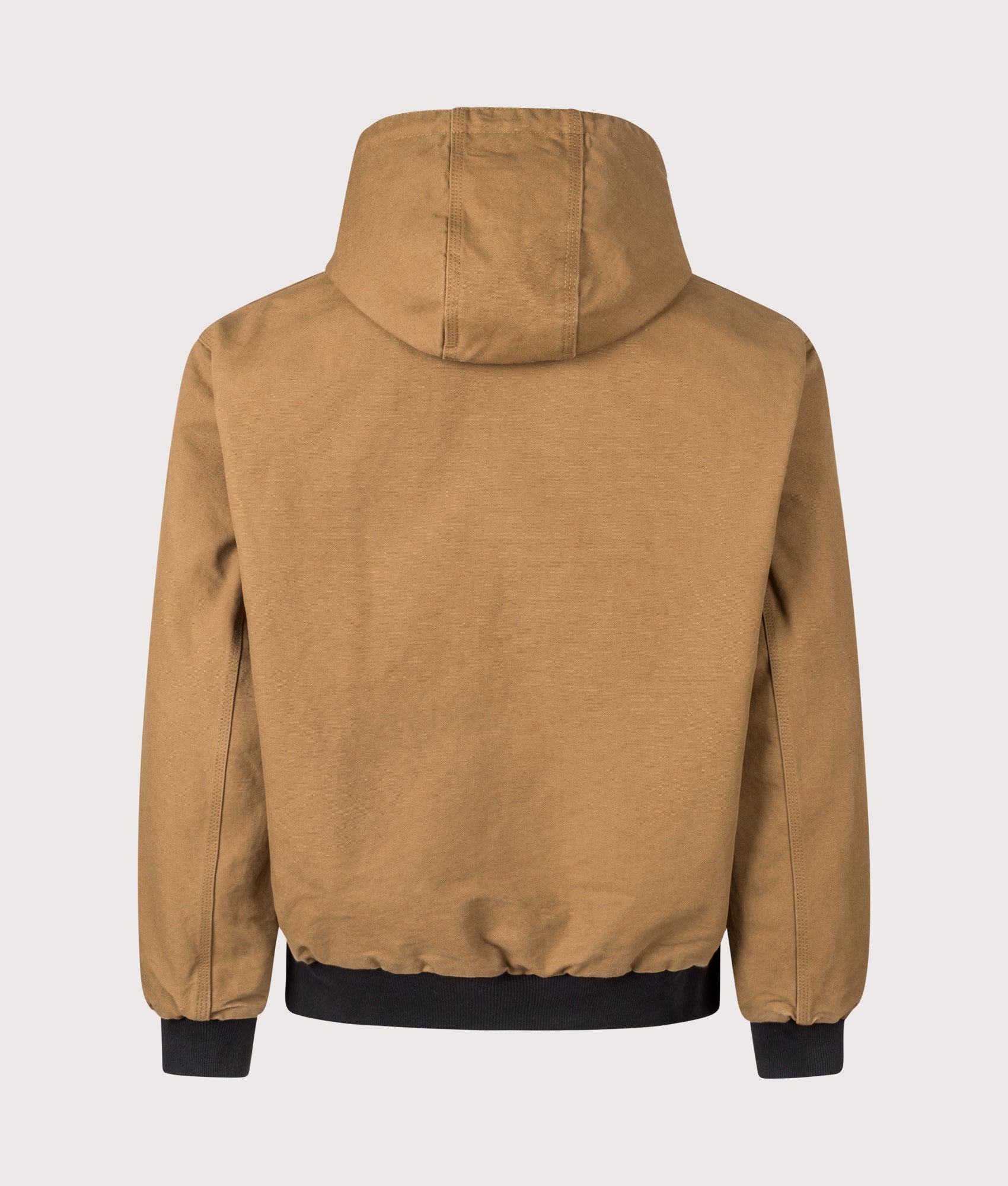 Carhartt WIP 50 Years Anniversary OG Active Canvas Jacket in Hamilton Brown/Camo Trebark at EQVVS Menswear. Side A back shot.