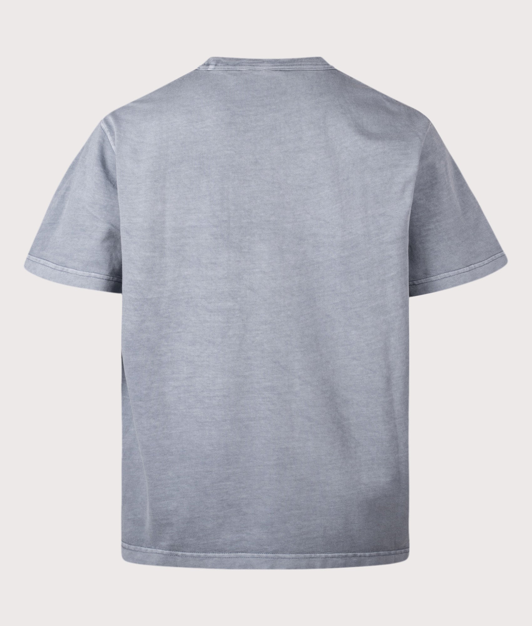 Carhartt WIP Loose Fit Torion Pocket T-Shirt in Office Blue at EQVVS Menswear. Back shot.