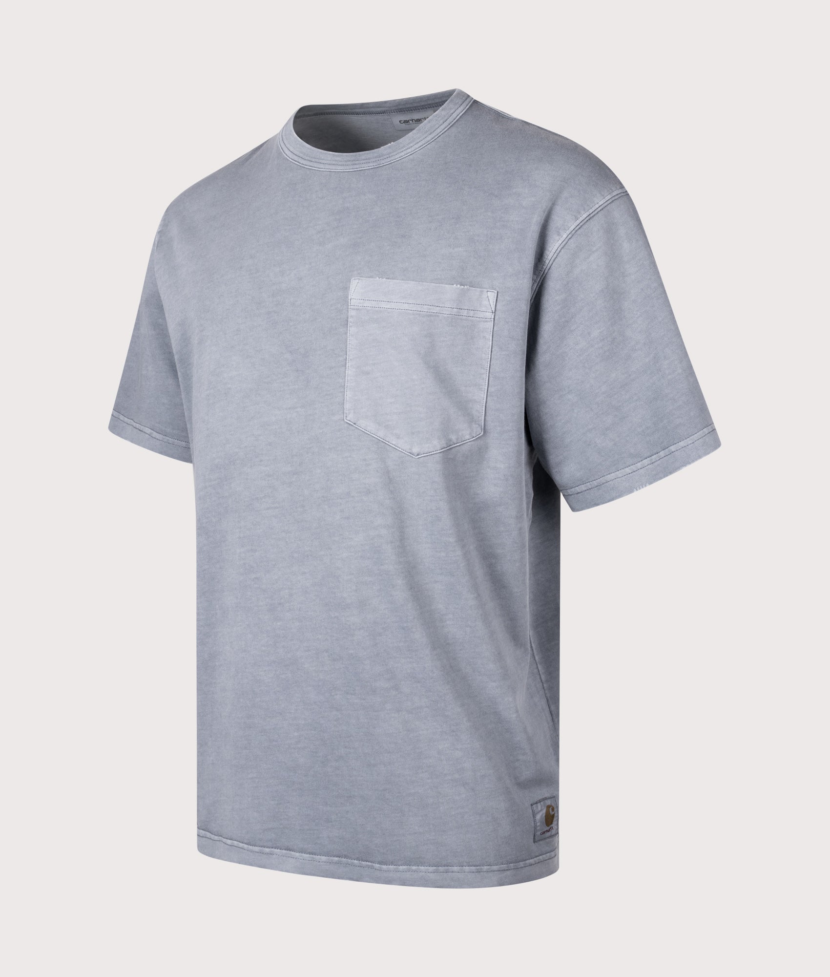 Relaxed Fit Torion Pocket T-Shirt in Office Blue | Carhartt WIP | EQVVS | Front angle shot 