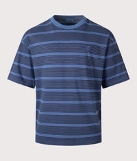 Relaxed Fit Hanson T-Shirt: 3HAGD Hanson Stripe/Jupiter 
