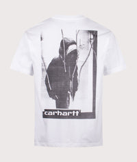 Relaxed Fit Archive Script T-Shirt: 02XX White 