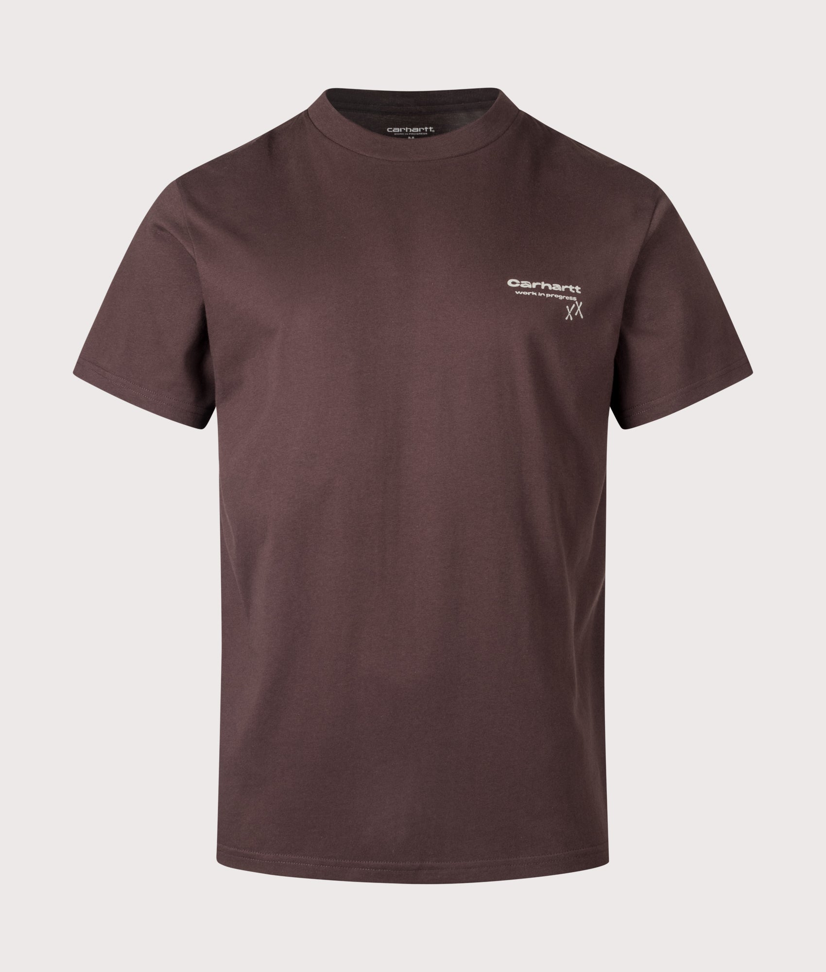 Relaxed Fit Garble T-Shirt in Palisander | 100% Cotton | Carhartt WIP | EQVVS | Front shot 