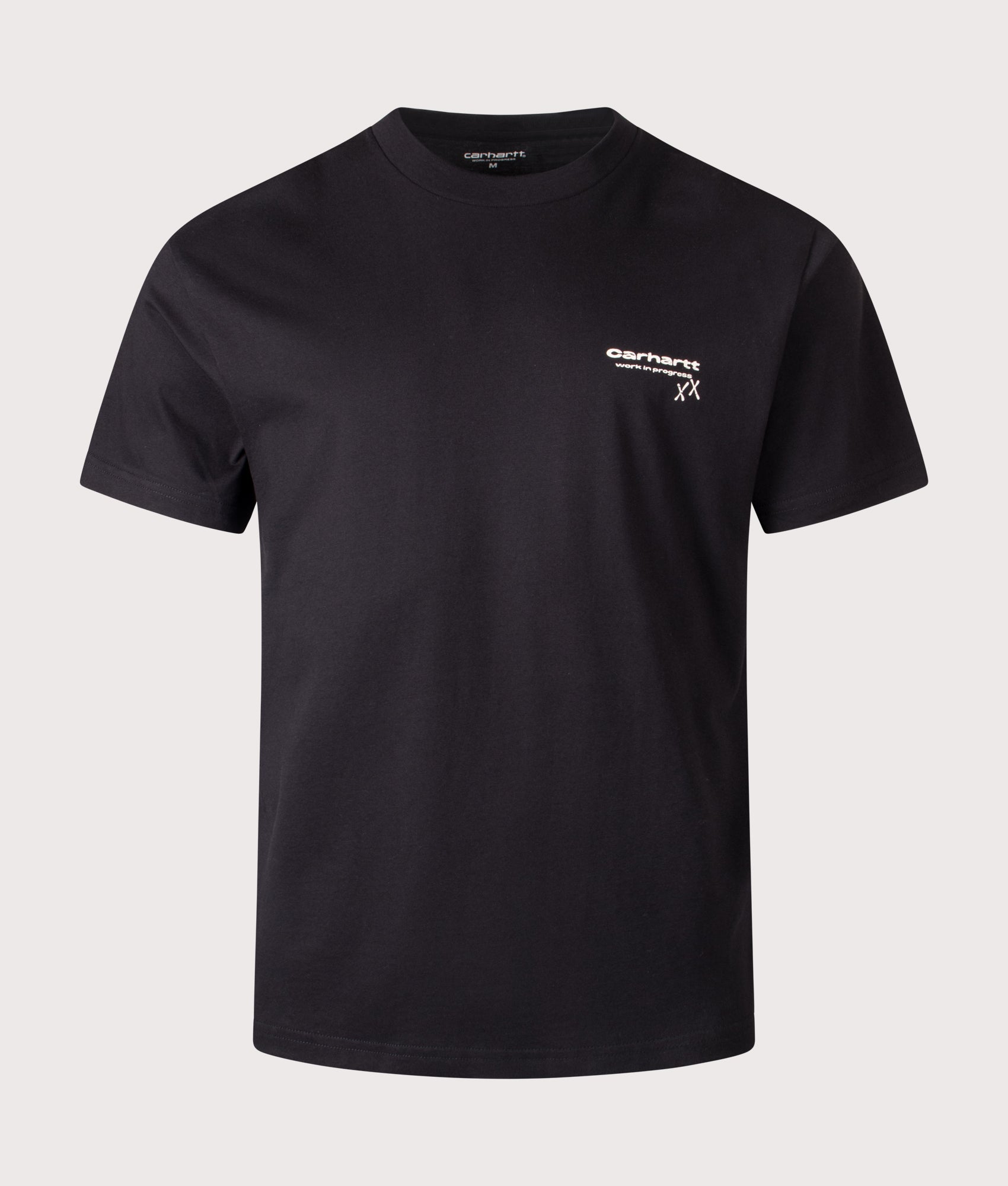 Relaxed Fit Garble T-Shirt in Black | Carhartt WIP | EQVVS | Front shot 
