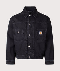 Belmar Jacket: 8906 Black Stone Washed 