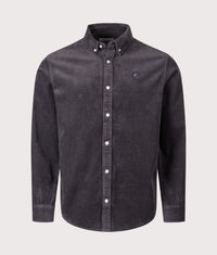 Relaxed Fit Madison Cord Shirt: 2F9XX Graphite/Graphite 