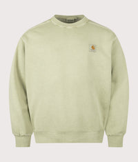 Balloon Fit Nelson Sweatshirt (Fits big to size): 3IEGD Gentle Green 