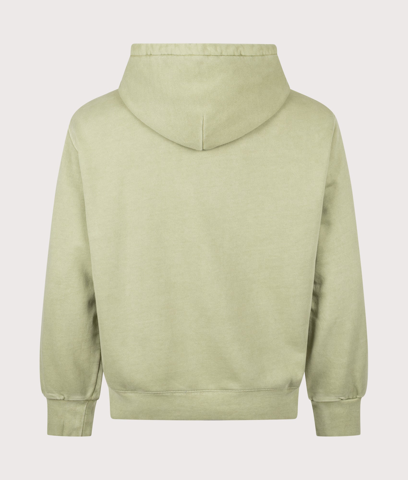 Carhartt WIP Oversized Nelson Sweatshirt in Gentle Green at EQVVS Menswear. Back shot. 