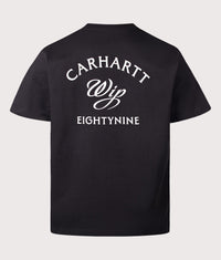 Loose Fit Eightynine T-Shirt: 89XX Black 