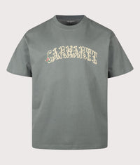 Loose Fit Monogram T-Shirt: 3GDXX Velvet Green 